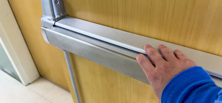 Installing a Push Bar on a Door Bethlehem